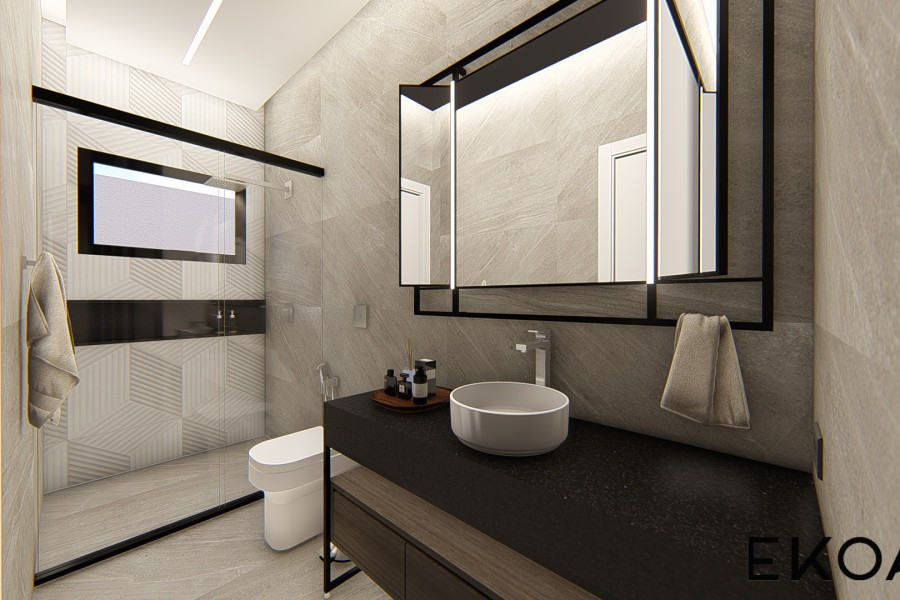 Área íntima casa AL