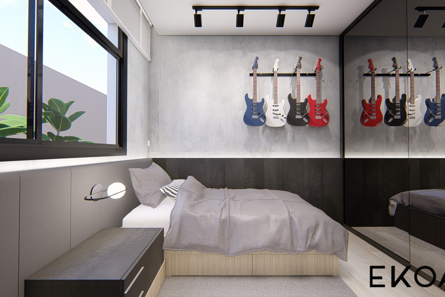 Área íntima casa AL