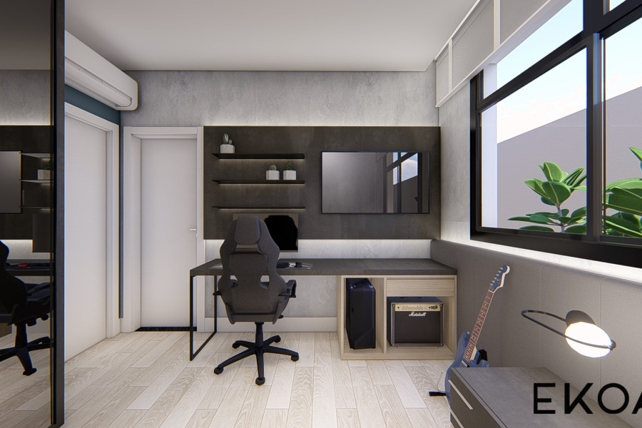 Área íntima casa AL